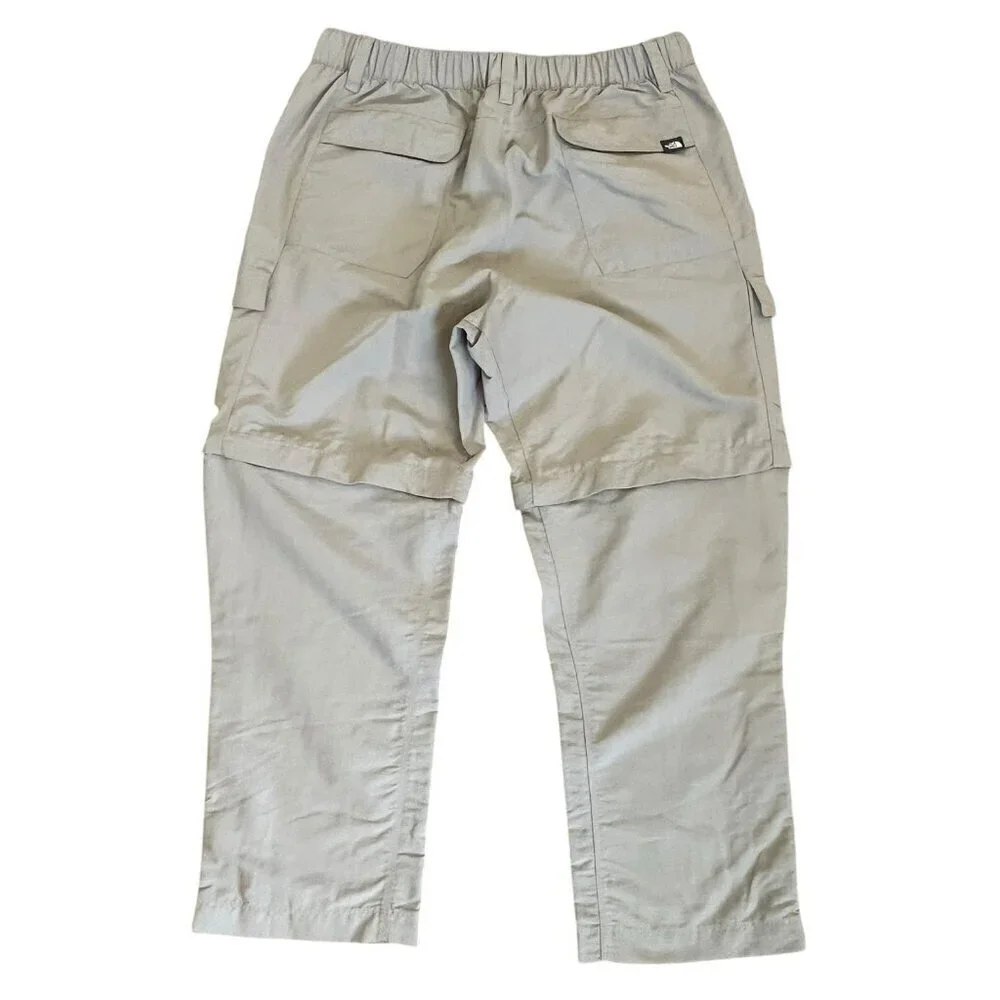 The North Face Mens Convertible Cargo Pants Shorts Large Outdoors Hiking Camping